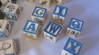 36 Wood Blocks Abc 1 2 3 Pictures 1 1 8  Size Colorful Alphabet Numbers