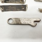Vintage Beer Bottle Opener Lot Coors Lucky Lager Budweiser Anchor Flat Openers