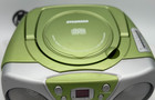 Sylvain Portable Cd Player Am Fm Radio - Green - Srcd243m - Tested Works Great