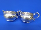 Antique Gorham Strasbourg Sterling Creamer   Sugar Set 166 Grams Scrap Not Scrap