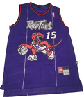 Vintage Nike Vince Carter  15 Toronto Raptors Purple Nba Jersey- Mens L