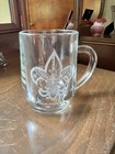 Vintage Boy Scouts Of America Mootaga Area Council Etched Glass Coffee Mug Bsa