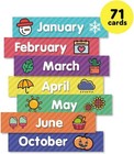 Eamay Calendar Cards Kit For Homeschool - 71 Cards