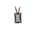 19thc Antique 1ct Scotland Amethyst pendant  Medieval Amulet Bible Holy City Gem