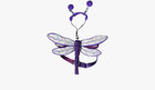 Retriever Dragonfly Pet Costume Purple M l