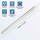 4ft Led Shop Light T8 Linkable Ceiling Tube Fixture 24w Daylight 6000k Clear