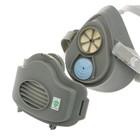 Reusable Half Face Cover Safety Respirator Mask With Filters For Dust Resin Fume