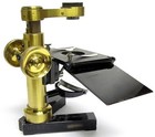 E  Leitz Wetzlar C  1900 Traveling folding Dissecting Brass Microscope