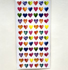 Paper House Rainbow Heart Stickers Valentine s Scrapbook Journal Collage