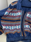 Vintage Seminole Patchwork Quilted Jacket   Native American Ric-rac Design  62 