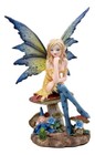 Amy Brown Toadstool Mushroom Fairy Figurine Fae Magic Statue Fantasy Collectible