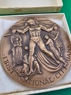 Medallic Art First National City Bank 1812-1962 Bronze Medal Medallion Coin