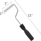 Fiberglass Roller Tools Kit  4pcs Resin Laminating Bubble Set 