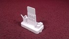 Vintage Marx Service Station Playset - Island Display - White
