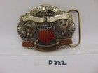 Vintage Belt Buckle Us Constitution 200th Anniversary 1787 1987 Great American