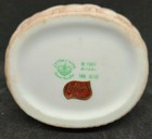 Vintage Lefton 1987 Miniature Porcelain Basket Birds Doves Flowers