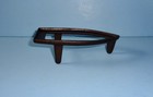 Antique Prim Cast Iron 3 Leg Sad Iron Trivet Laundry Day Metal Iron Rest Aafa