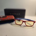 Gunnar Optiks Cruz Spiderman Red Blue Authentic Gaming Glasses 55-16 New