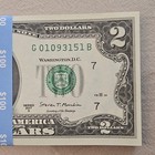 New Uncirculated Two Dollar Bills  Series 2017a   2 Sequential Notes - Lot Of 50