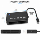 7 In 1 Usb 3 0 Type C Card Reader Sd Micro Sd Tf Otg Memory Adapter Pc Laptop Us