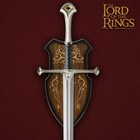 United Cutlery King Elendil Narsil Sword  Licensed Lotr Rings Movie Replica Coa