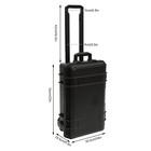 22 Inch Hard Waterproof Rolling Case Camera Equipment Transport Protective Case