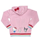 Licensed Girl s Hello Kitty   Friends Full Zip Up Hoodie With Pockets