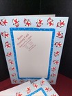 Lot 17 Christmas Holidays Photo Frame Cards Frolicking Snowmen 4x6 Photo Holder