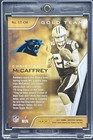 Christian Mccaffrey Rare Rookie Rc Gold Refractor Investment Card Panini  Mint