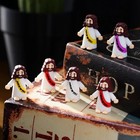 50 Pcs Little Jesus Figures    Rubber Mini Jesus Figurines In Bulk Christian Doll
