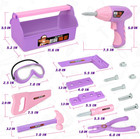 Kids Tool Set - Tool Box   Electronic Toy Drill  Pretend Play Kids Construction 