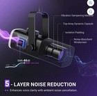 Xlr usb Gaming Microphone Kit With Headphone Jack mute rgb  arm Stand dynamic Mi