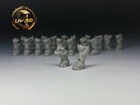 Mega Construx Custom 3d Printed Feet With Ball Joint Ankle Lot Of 10 Halo Sparta