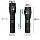 9000lm Xml T6 Led Tactical Police Military Flashlight 18650 Battery Charger Case