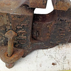 Bench Vise  613-1 2  Vintage Heavy Duty Clamp It Metal Working Cast Iron Rugged