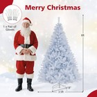 6 Ft Artificial Christmas Tree W 1000 Branch Tips 280 Lights 11 Lighting Modes