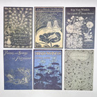 Vintage Style Book Cover Paper Sheets Junk Journal Collage Scrapbooking