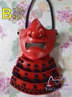 Custom Japanese Samurai Face Mask Wearable Cosplay Prop Five Versions