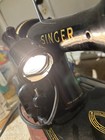 Vintage 1955 Singer 99k Portable Sewing Machine W  Pedal   Case  Tested   Works