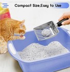 Stainless Steel Cat Litter Scoop metal Cat Litter Scoop kitty Metal Scooper    