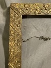 Antique Victorian Carved Wood And Gesso Gilt Embellished Frame