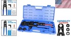 Pex Crimping Tool Kit Copper Pipe 4 Jaws Pex Cutter Go no-go Gauge Durable Use