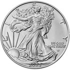 2023 American Silver Eagle 1 Oz  1 - Bu - Five 5 Coins