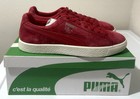 Puma Clyde Leather Mens Shoes  363836 02 Size 12 Chili Pepper New In Box