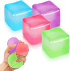 4 Pack Stress Cube Sensory Fidget Toys For Anxiety Stress Relief  Slow Rising   
