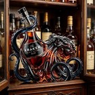 350ml The Commemorative Colored Octopus Decanter Gradient Glass Whiskey Bottle