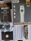 Wahl Professional 8509 Series Metal Edition Cordless Magic Clip - New Free Ship