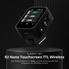 Flashpoint R2 Nano Touchscreen Ttl Wireless Flash Trigger For Sony  fpr2nanoso