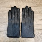 Wilsons Leather Gloves Black Ladies Womens Driving Size Large