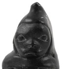 Carved Inuit Kneeling Eskimo Statue